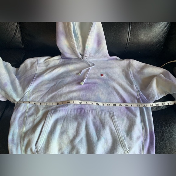 Champion Hoodie | Tie Dye | Size Large | Sweatshirt - Picture 7 of 9
